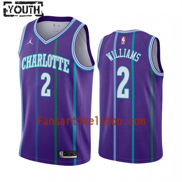 NBA Charlotte Hornets Trikot Marvin Williams 2 Jordan Brand 2019-2020 Hardwood Classics Swingman - Kinder NBA Charlotte Hornets Trikot Marvin Williams 2 Jordan Brand 2019-2020 Hardwood Classics Swingman - Kinder